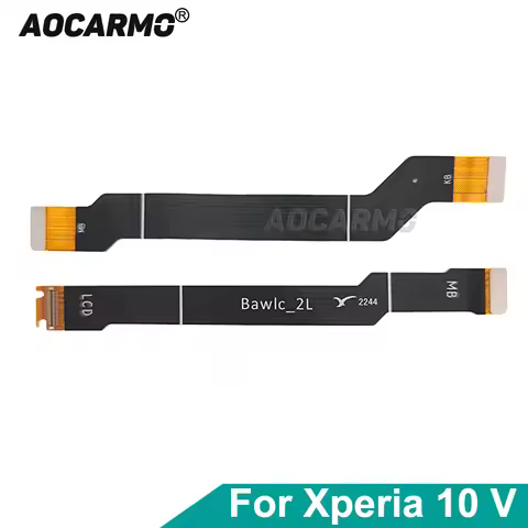 Aocarmo For Sony Xperia 10 V X10v XQ-DC72 DC54 SO-52D Mainboard Motherboard LCD Screen Connection Fl
