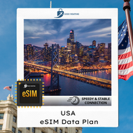 【eSIM】USA eSIM (5GB–50GB) Travel Roaming Data eSIM Plan | GOGO ROAMING Travel eSIM