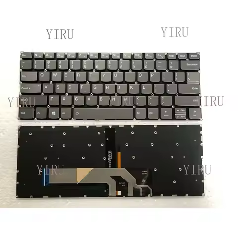 L+ New for Lenovo ideapad S530-13IML S530-13IWL Keyboard Backlit no frame gray US