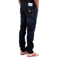 GIO APPAREL | St0n3 1slnd Denim Slim Casual Long Pants