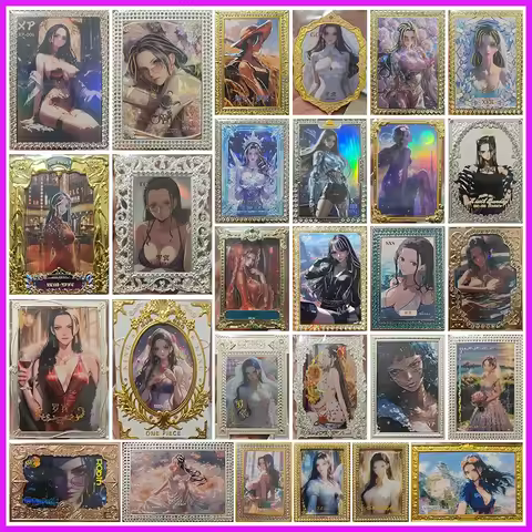 Anime ONE PIECE Rare GG XER BIN XZ ESP SXP TG SSS TGR SXS XP WRP HSR Metal Robin Collectible Cards T