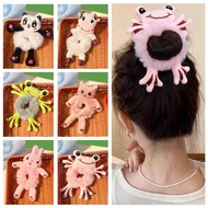 Cartoon Cartoon Plush Hair Tie Children Rabbit Hair Ball Hair Scrunchy Head Tie Female Tie Pig J8q0
