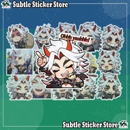 [Genshin Impact] - Set of 10/15 Stickers Itto / Arataki Itto game GI super beautiful waterproof deco