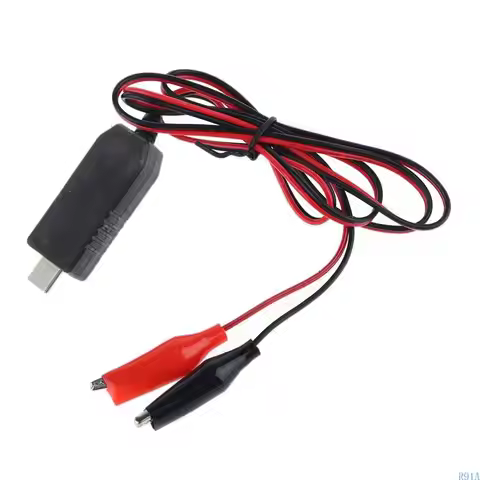 R91A USB C to 3V Power Supply Cable Replace 2x LR20 LR3 LR6 AA AAA and more Battery