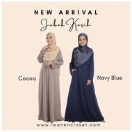 LEANEN JUBAH KASIH SET (BLUE & COCOA)