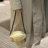 26 Early Spring New Style Lema * Beaded Chain Ball Bag Show Show Sheepskin One-Shoulder Armpit Bag N