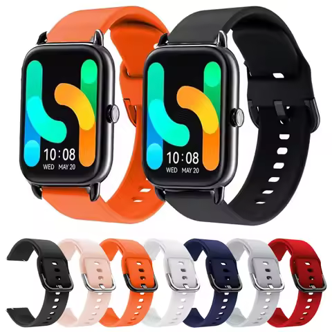 20 22mm Smart Watch Band For Haylou RS4 Plus/RS4/LS02 Replacement Bracelet For Haylou Watch 2 Pro/RT