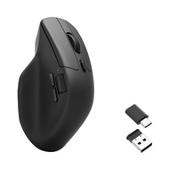 ◐ADMIRABLE◑ Keychron M6 Wireless Gaming Optical Mouse Tri-Mode 2.4 GHz/Bluetooth 5.1/Wired PixArt 3