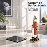 Acrylic Showcase for Lego 60228 Deep Space Rocket and Launch Control Collector Space Display