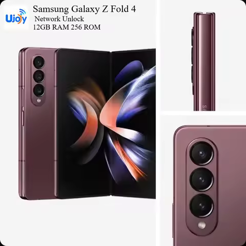 Samsung Galaxy Z Fold 4 5G Network Unlock Refurbished Smartphone 12GB RAM 256 ROM Supports NFC Folda