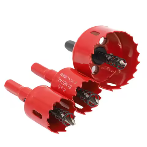 35 38 40 42 45 48 50 53 55 60 63 65 70 75 80 85 90mm M42 HSS Bi-Metal Woodworking Plastic Cutter Ope