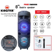 KENLEI KINGSTER Double Portable Wireless Speaker bluetooth Free Mic