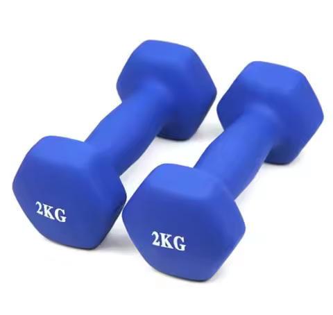 Hexagonal Straight Dumbbells Aerobics Yoga Fitness Muscle Building 50kg 25kg 15kg Loss Slim Waist 50