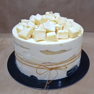 MSW Durian Cake_Mao Shan Wang Cake SG;  Fresh Durian Cake- 4” 6” Whole Cake [Premium Durian Dessert]