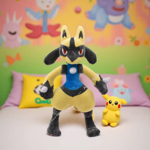 Pokemon Plush Toys Shiny Rayquaza Charizard Gyarados Dragonair Cubone Mimikyu Kyogre Cartoon Peluche