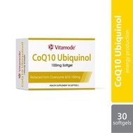 Vitamode Coq10 Ubiquinol 100mg Softgel 30s