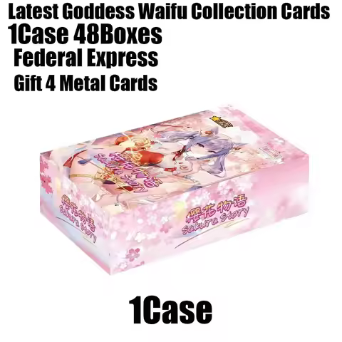 New Waifu Case Cards Goddess Story CCG ACG TCG Amine Collection Card Booster Box Game Gifts