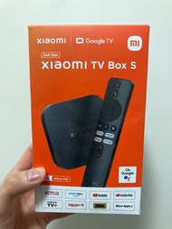 小米電視盒子s (2)代 xiaomi tv box s 4k Google tv Dolby DTS. Chromecast