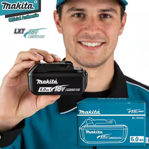 NEW Original Makita 18V Lithium Battery 5AH 6AH 9AH BL1860B BL1850B bl1840 battery 100%Makita BL1860