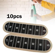 [szluzhen3gv] 10 Thermal Strip Thermometer Indicators, Color-changing Paper, Durable, Suitable for O