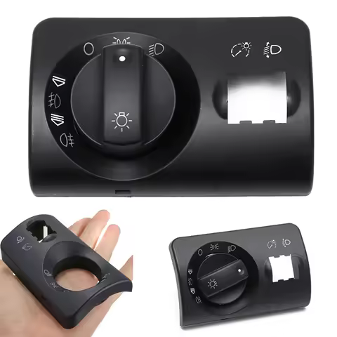 New Headlight Fog Light Switch Cover Kit For Audi 4B1941531F A6 4B C5 Avant Light Button Auto Car Re