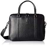 Steve Madden Men's Computer Bag, Deep Black