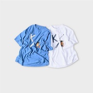 NEW Printed Paddle Direct Supply T Same Style Shirt Slub Slub Clothing Foreign Trade Printed Men Wom