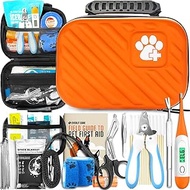 EVERLIT Pet Medic First Aid Kit | Vet-Approved Animal Care Kit with 95 Pcs Medical, Outdoor & Emerge
