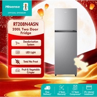 Hisense 200L 2 Door Refrigerator / Fridge / Total No Frost / Deodorozation System / 2+12 Years Warra