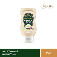 Heinz | Vegan Aioli Sauce | 270ml | Aioli Vegan Sandwich Sauce, Salad, Kentang
