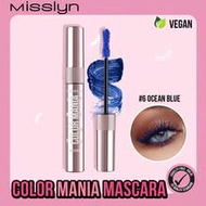 Color Mania Mascara - Smudge-Proof, Volumizing, Curling, Long-Lasting, Flake-Free, High Pigmentation