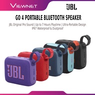 JBL GO 4 Portable Bluetooth Speaker | Wireless Mini Speaker | IP67 Waterproof | Deep Bass | Original