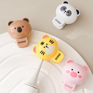Toothbrush Head Protection Cover Animal-Shaped 4 Pieces Protective Compact Gadgets decfeyeth