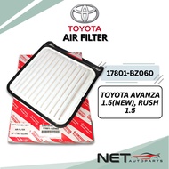 TOYOTA ENGINE AIR FILTER AVANZA 1.5 NEW, RUSH 1.5 (17801-BZ060)