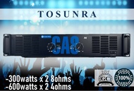 Tosunra CA8 P4 power amplifier 2U 600watts max power good for tweeter and high application