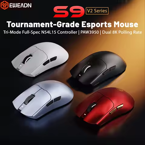 EWEADN S9 V2 Ultra Wireless gaming Esports Office Mouse PAW3950 42000DPi 750IPS 64G For logitech/Raz