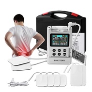 Salorie Rechargeable TENS EMS Unit Muscle Stimulator Massager Shoulder Neck for Back Muscle Relaxati