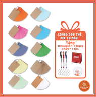 Combo 10 Bộ Flashcard Tiếng Anh – Thẻ Học Từ Vựng Ngoại Ngữ Tiếng Nhật Tiếng Hàn – Giấy Siêu Dày Nhi