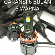 H11 Led Lamp/H16 3 Colors For Foglamp/ Headlight/Projector/Projie
