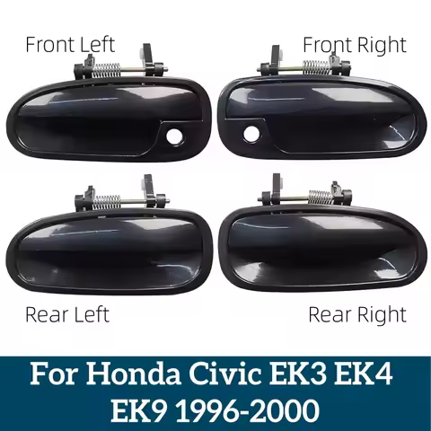 Car Outside Exterior Door Handle For Honda Civic EK3 EK4 EK9 1996-2000 72680-S04-003 72640-S04-003 7