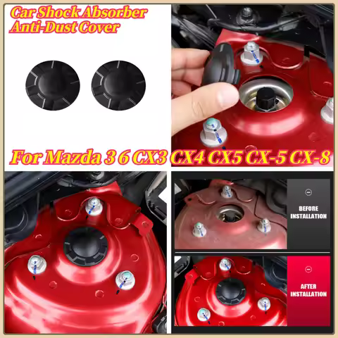 Car Shock Absorber Anti-Dust Cover for Mazda 3 6 CX3 CX4 CX5 CX-5 CX-8 Protection Cap Interior Auto