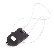 1 meter Retractable Steel Cable Number Lock