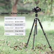 [LIS1] K&F CONCEPT Carbon Fiber Camera Tripod Stand Monopod with Flexible Ballhead 172cm/67.7in Max.