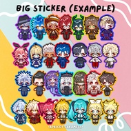 Big Sticker Anime/games Fandom (Custom print)
