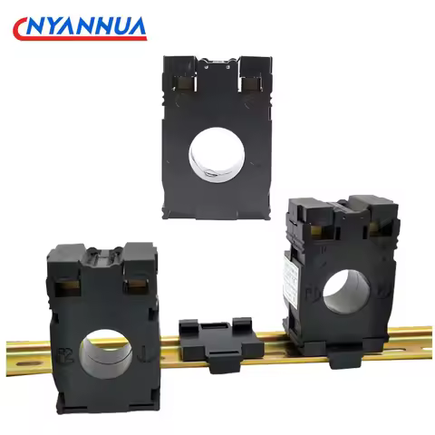 3pcs/lots Mini Din Rail Current Transformer 30A 50A 75A100A 150A 200A 250A 300A CT DM-20/AF-20
