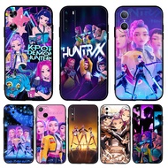 for Huawei P10 P20 P30 Lite Pro Y5P Y6P Y7A Y8P Cool Anime Demon Hunters【Q2】 9Y10 Fashion Black TPU 