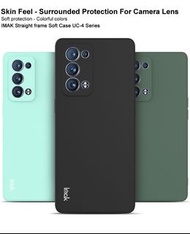 IMAK  OPPO Reno6 Pro+ 5G  --- 直邊軟套 親膚手感 鏡頭包裹保護 柔軟防摔 多彩顏色 Straight frame Soft Case UC-4 Series Soft p