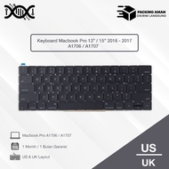 Macbook Pro 15" A1707 Keyboard / A1990 / 16" A2141 2016 - 2019 | US UK Compatible