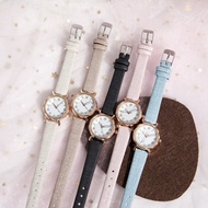 READY STOCK Korean Style Simple Cute Watch Roman Scale Thin Strap Watch Fashionable Quartz Watch Men