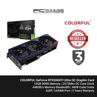 Colorful iGame GeForce RTX 5060 Ti Ultra OC 16GB-V Graphics Card 3YW